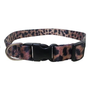 Collar ajustable de poliester estampado