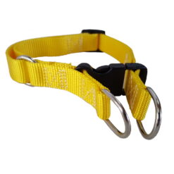 Collar ajustable de Nylon con doble medialuna